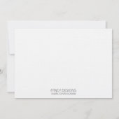 Invitation Fête des fêtes (Dos)