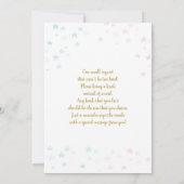 Invitation Fête des fêtes de fin d'année du biscuit Gingerbre (Dos)