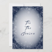 Invitation Fête des fêtes de neige (Dos)