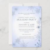 Invitation Fête des fêtes de neige d'hiver (Devant)