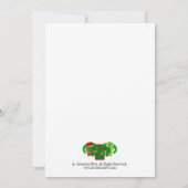 Invitation Fête des Fêtes de Noël (Dos)