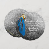 Invitation Fête des Fêtes de Noël (Devant / Derrière)