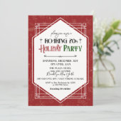 Invitation Fête des fêtes des années 1920 (Debout devant)