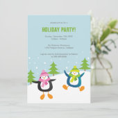 Invitation Fête des fêtes des Pingouins (Debout devant)
