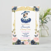 Invitation Fête des filles de la marine bleue mexicaine (Debout devant)