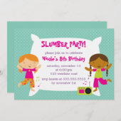 Invitation Fête des filles du bois (Devant / Derrière)