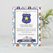 Invitation Fête des flics avec beignets (Debout devant)