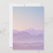 Invitation Fête des funérailles commémoratives de la vie (Dos)