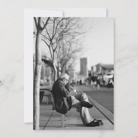 Invitation Fête des funérailles de la forêt (Dos)