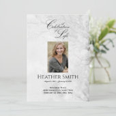 Invitation Fête des funérailles de l'Arbre Blanche-Neige (Debout devant)