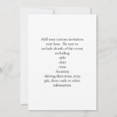 Invitation Fête des grats Grad Festive Multicolor Graduation  (Dos)