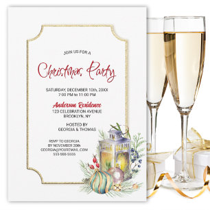 Invitation Fête des lanternes de Noël