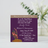 Invitation Fête des Mariages hawaïens (Debout devant)