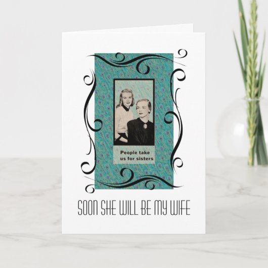 Invitation Fête des Mariages lesbiennes (Devant)