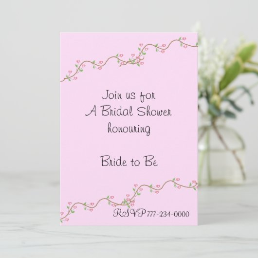 Invitation Fête des mariées (Debout devant)