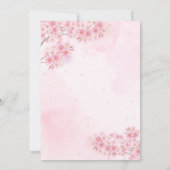 Invitation Fête des mariées (Dos)