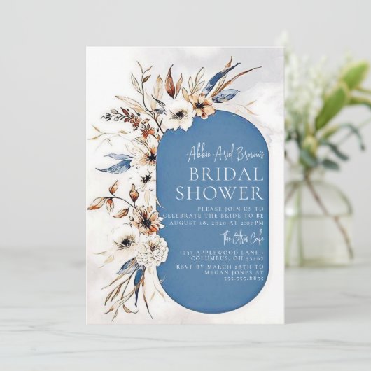 Invitation Fête des mariées (Debout devant)