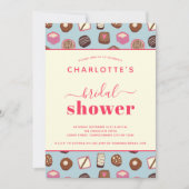 Invitation Fête des mariées à thème au chocolat (Devant)