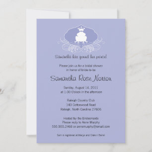 Invitation Fête des mariées à thème Prince Frog