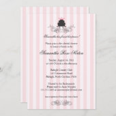 Invitation Fête des mariées à thème Prince Frog (Devant / Derrière)