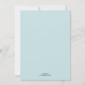 Invitation Fête des mariées à thème Prince Frog (Dos)