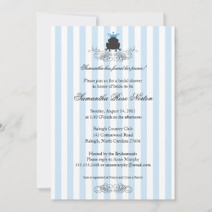 Invitation Fête des mariées à thème Prince Frog