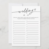 Invitation Fête des mariées A-Z Mariage EVERLEIGH (Devant)