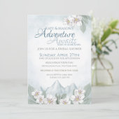 Invitation Fête des mariées Adventure Mountain Laurel (Debout devant)