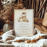Invitation Fête des mariées automne vintage Tea Party<br><div class="desc">Vintage Tea Party Elégante Automne Bridal Shower Invitation Transportez vos invités à une ère d'élégance intemporelle avec cette Vintage Elegant Tea Party Bridal Shower Invitation. Décorée de motifs floraux délicats et de typographie ornée, cette invitation ouvre la voie à une affaire sophistiquée. Réalisée avec soin du détail, son charme vintage...</div>