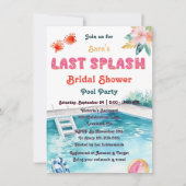 Invitation Fête des mariées Bachelorette à thème dernier (Devant)