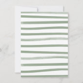 Invitation Fête des mariées Beignets & Café Board (Dos)