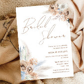 Invitation Fête des mariées Boho Designer Ressort ou Mariage