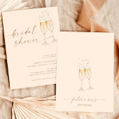 Invitation Fête des mariées Boho, Fête des mariées