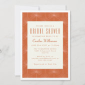 Invitation Fête des mariées botanique moderne Boho Palm Leaf (Devant)