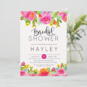 Invitation Fête des mariées botanique Succulent (Debout devant)