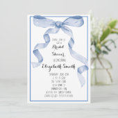 Invitation Fête des mariées Bow (Debout devant)