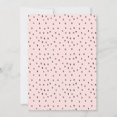 Invitation Fête des mariées Brunch & Boissons (Dos)