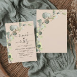 Invitation Fête des mariées Brunch & Bubbly Terracotta<br><div class="desc">Brunch et Bubbly Eucalyptus Terracotta Verdure Botanique Succulente Aquarelle Émeraude Vert Printemps Mariage Douche nuptiale Invitations sur arrière - plan blanc - comprend belle et élégante typographie script avec feuilles botaniques modernes et verdure pour la fête spéciale Mariée à être.</div>