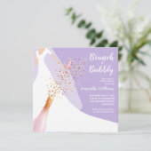 Invitation Fête des mariées Brunch et Bubbly (Debout devant)