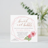 INVITATION FÊTE DES MARIÉES BRUNCH ET BUBBLY (Debout devant)