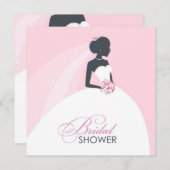 Invitation Fête des mariées carte plate (Devant / Derrière)