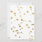 Invitation Fête des mariées Champagne (Dos)