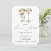 Invitation Fête des mariées Champagne Brunch & Bubbly Waterco (Debout devant)