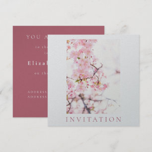 INVITATION : FÊTE DES MARIÉES : CHERRY BLOSSOM BRA