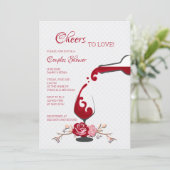 Invitation Fête des mariées Cheval to Love Couples (Debout devant)