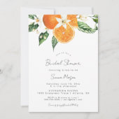 Invitation Fête des mariées Citrus (Devant)