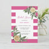 Invitation Fête des mariées Citrus Citrus Citrus rose clair (Debout devant)