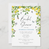 Invitation Fête des mariées Citrus Citrus d'été (Devant)