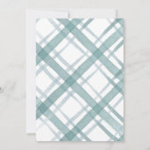 Invitation Fête des mariées confortable Flannel & Fizz (Dos)