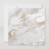 Invitation Fête des mariées Cooper Marbre rose pâle gris blan (Dos)